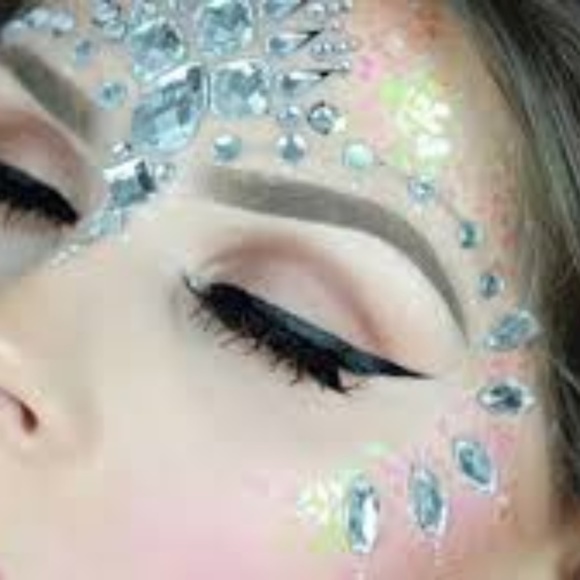 Jewelry - RHINESTONE FACE STICKERS FACIAL GLITTER